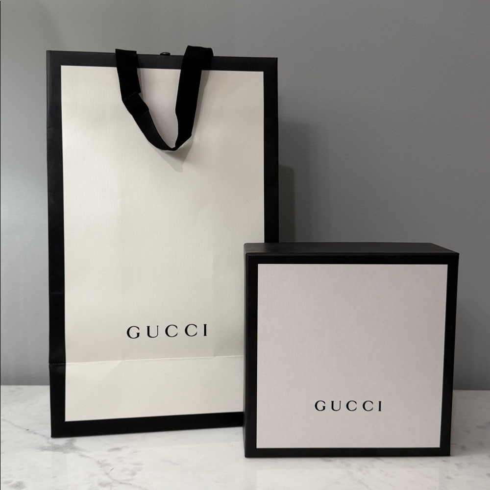 Gucci Storage Box with Shopping Bag